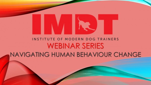 WEBINAR - Human Behaviour Change